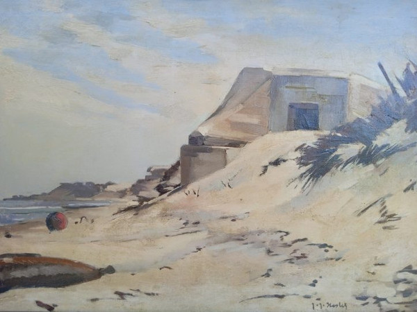 Jean Joseph HOSLET ( 1899-1981 ) Weißes Licht.