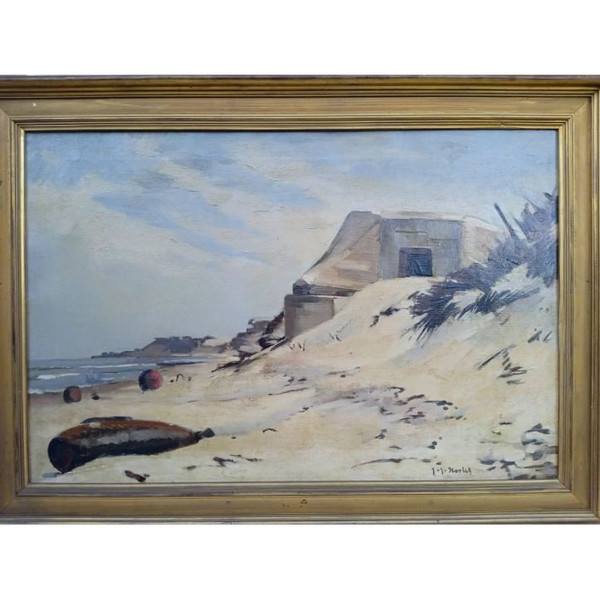 Jean Joseph HOSLET ( 1899-1981 ) Weißes Licht.