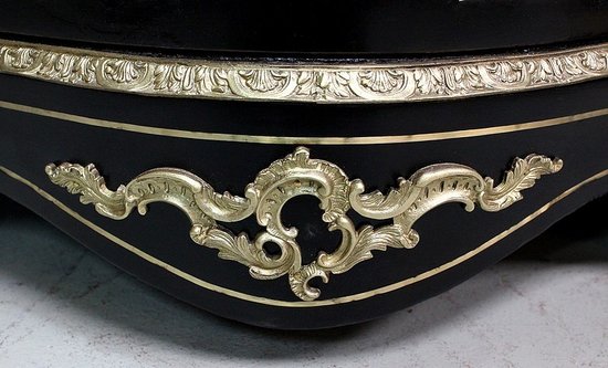`Boulle` Intarsienschrank, Napoleon III. Periode - Mitte des 19. Jahrhunderts