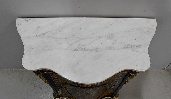`Boulle` Intarsienschrank, Napoleon III. Periode - Mitte des 19. Jahrhunderts