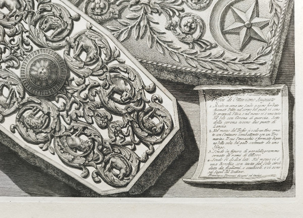  Francesco Piranesi, Trophäe, Von, Octave, Augustus, 7, 18. Jahrhundert, Gravur
