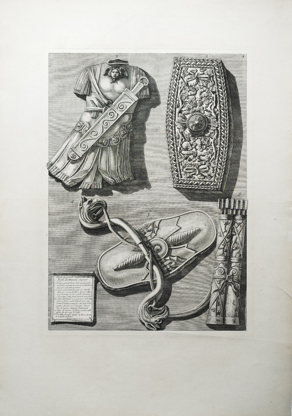  Francesco Piranesi Trophée De Octave Auguste 8 Gravure 18ème