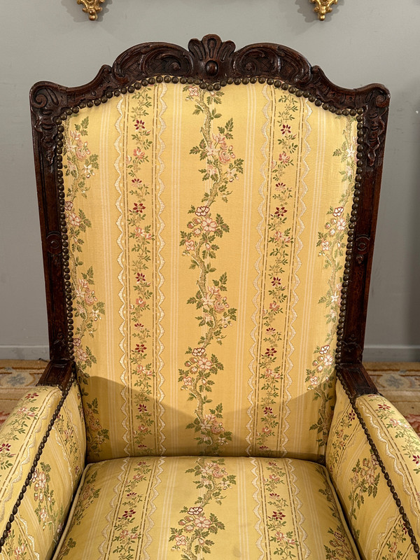 Importante Bergère In Noce Del Periodo Regency Circa 1720