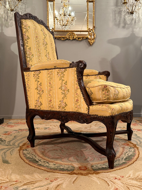 Importante Bergère In Noce Del Periodo Regency Circa 1720