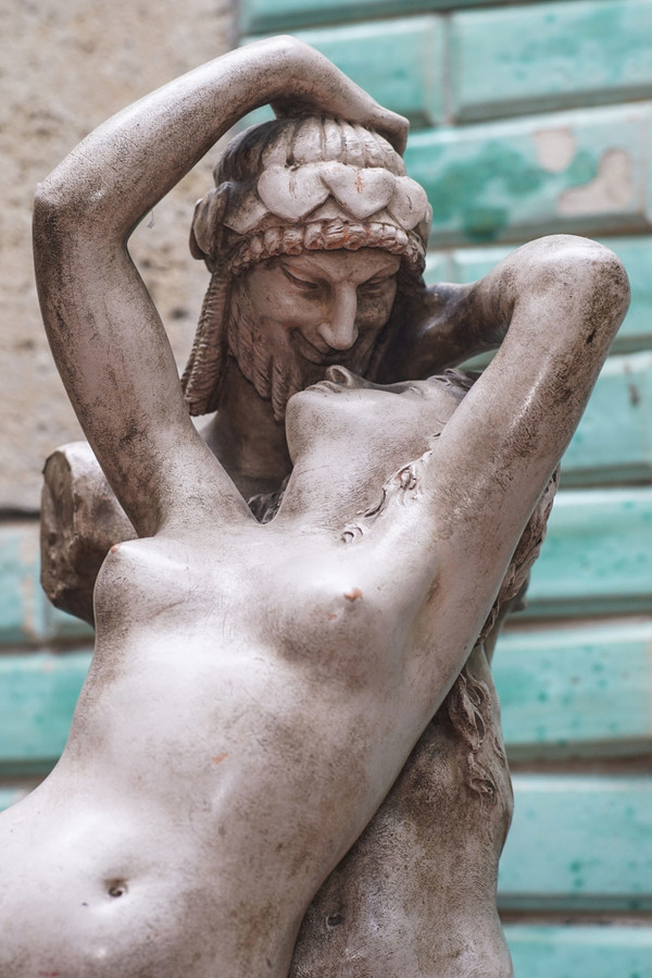 TERRA Cotta "Vertumne e Pomona", Victoriano Codina y Langlin, 1844-1911