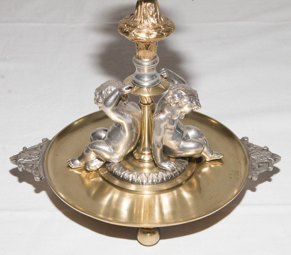 Coppia di candelieri firmati Henri Picard Fine XIX secolo