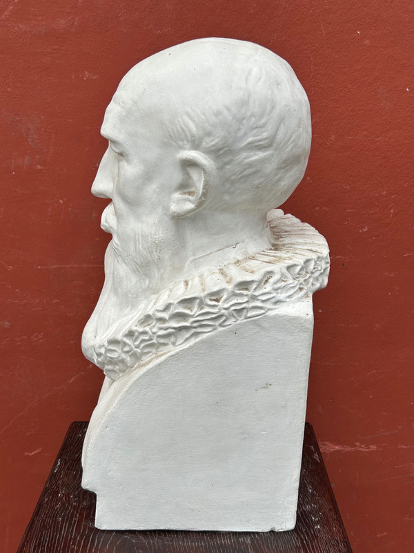 Ambroise Paré (1509-1590 ) Chirurgien Du Roi - Buste De Bibliothèque End XIXéme N °7