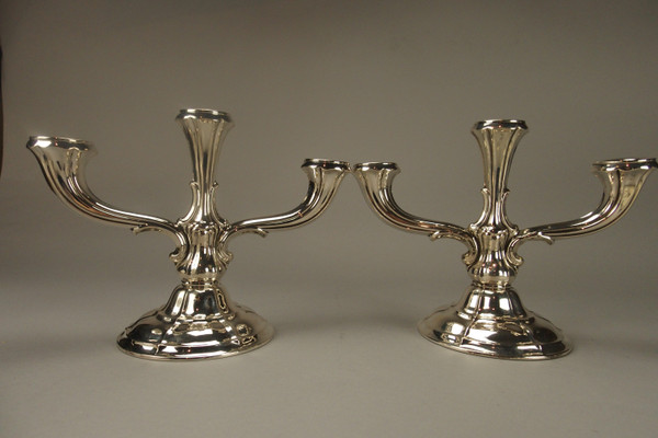 Pair of table ends