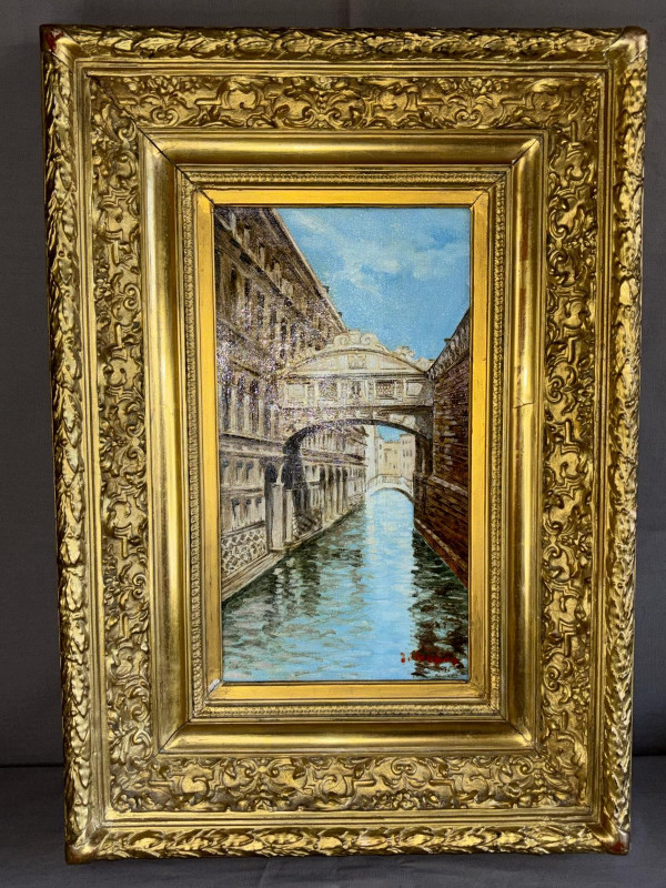 Ölgemälde auf Leinwand le pont des soupirs venise