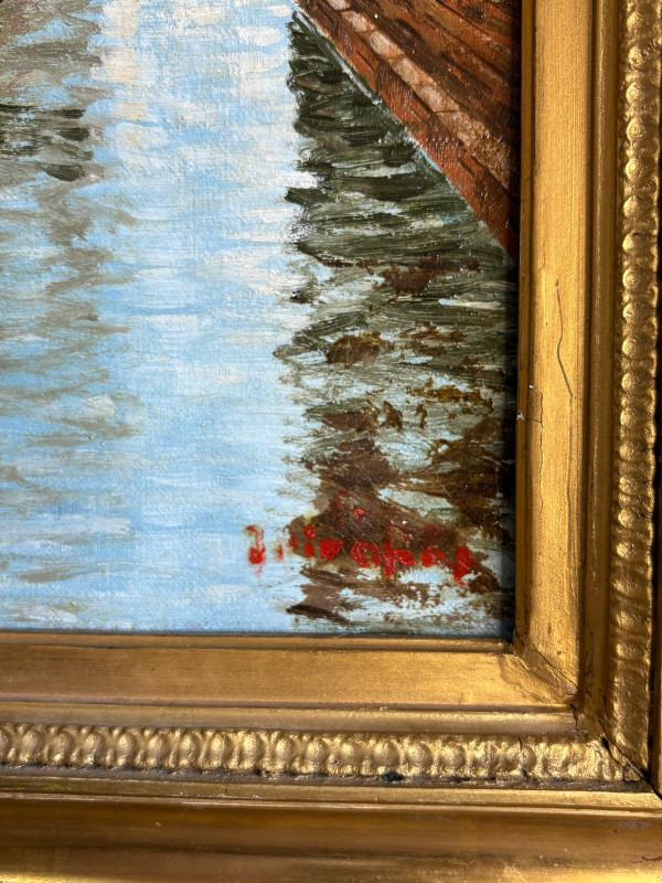 Ölgemälde auf Leinwand le pont des soupirs venise