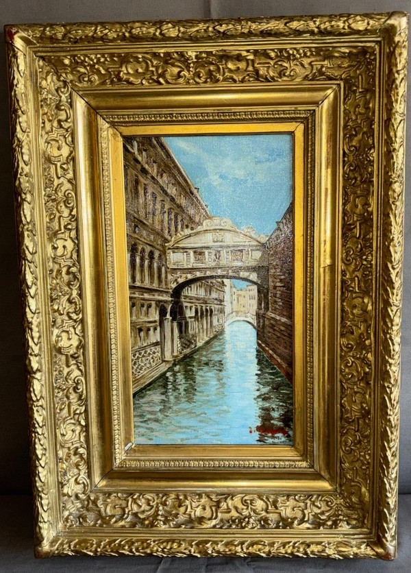 Ölgemälde auf Leinwand le pont des soupirs venise