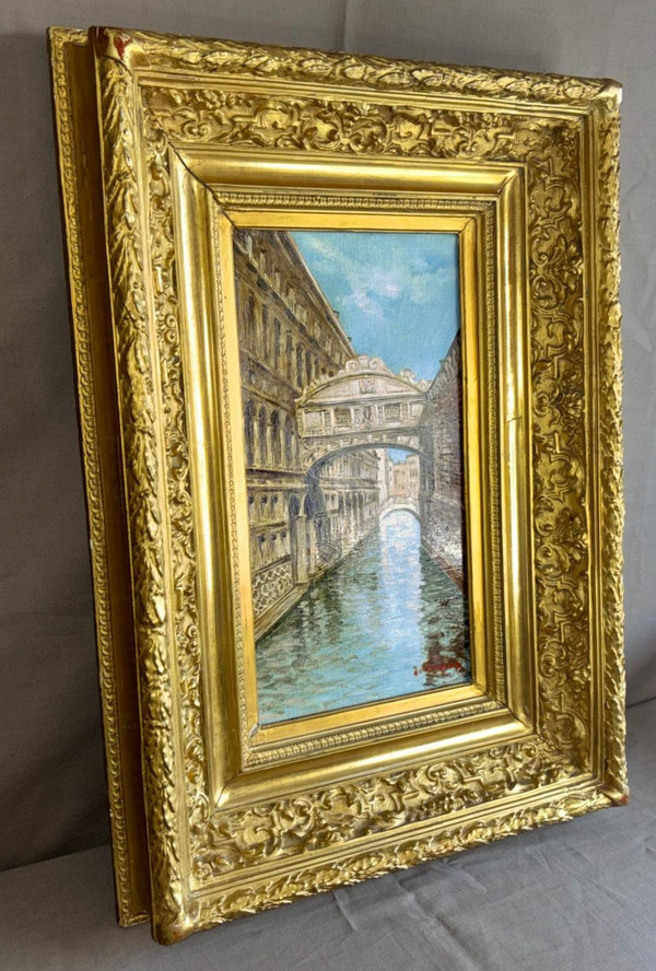Ölgemälde auf Leinwand le pont des soupirs venise