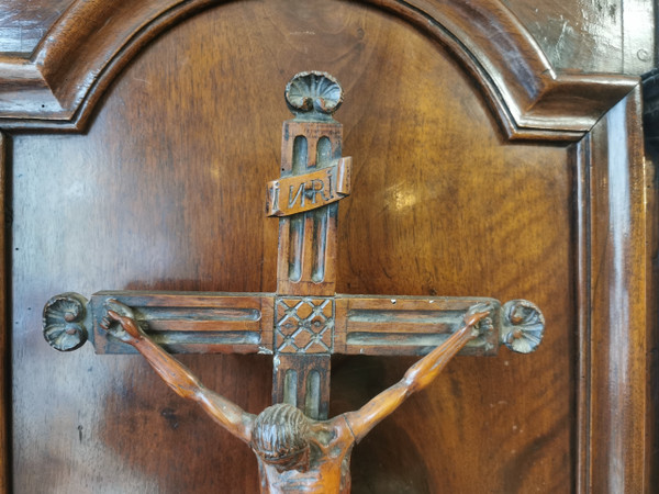 Christ En Croix Art Populaire XIX éme