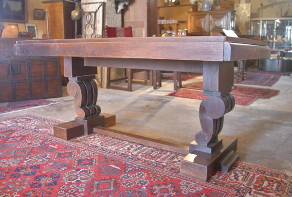 Art Deco table by Victor Courtray (1896-1987)