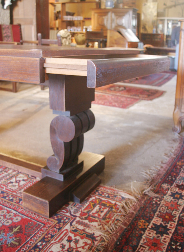 Art Deco table by Victor Courtray (1896-1987)