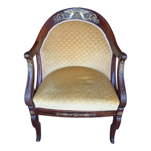 FAUTEUIL DE BUREAU D EPOQUE EMPIRE