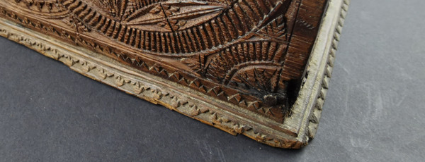 18th century finely carved box