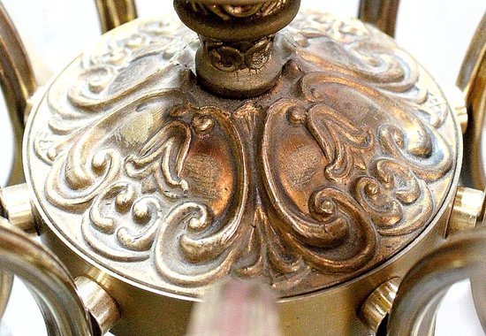  Lustre en Cristal - Milieu XXe 