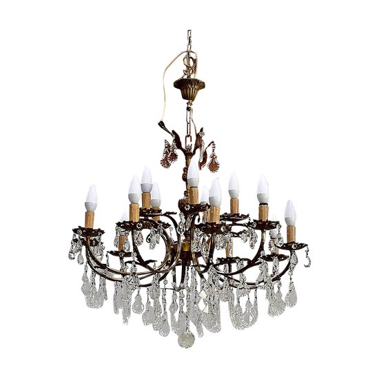  Crystal Chandelier - Mid XXth