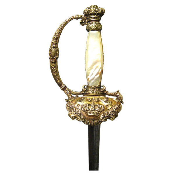 Schwert Des Königreichs Von Belgien 1831 Leopold I.