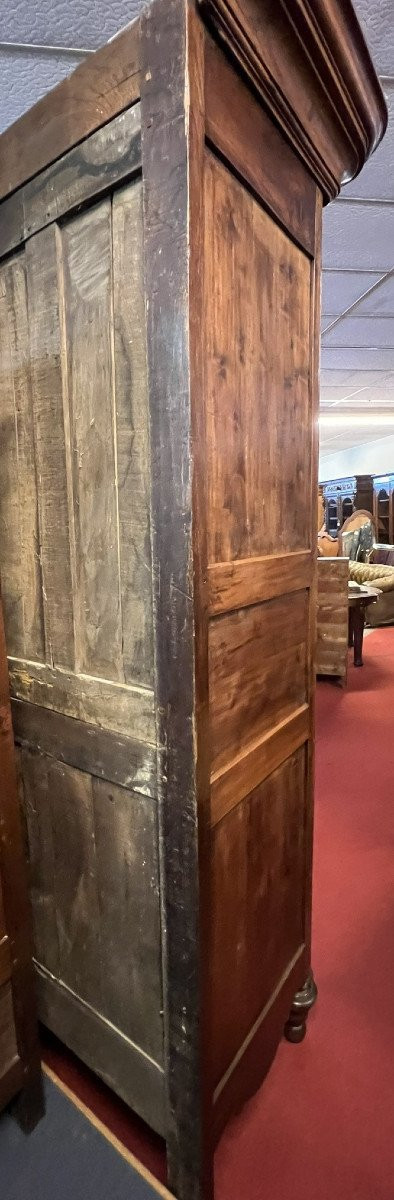 18th century solid walnut armoire or cabinet circa 1760