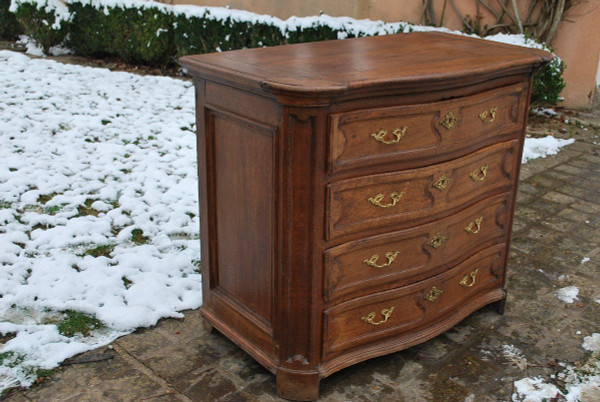 Commode Liègoise En Chêne XVIIIe