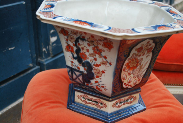 Grand Cache Pot Ou Jardinière Imari By Samson