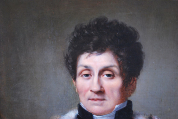 Portrait d'Un Haut Magistrat époque Empire Début XIXe
