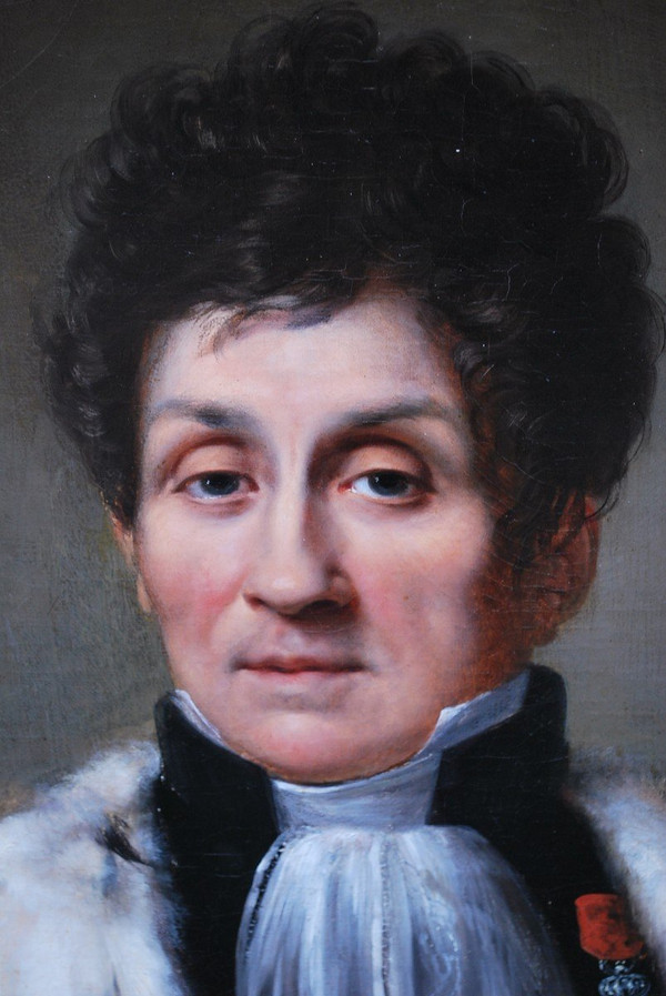 Portrait d'Un Haut Magistrat époque Empire Début XIXe