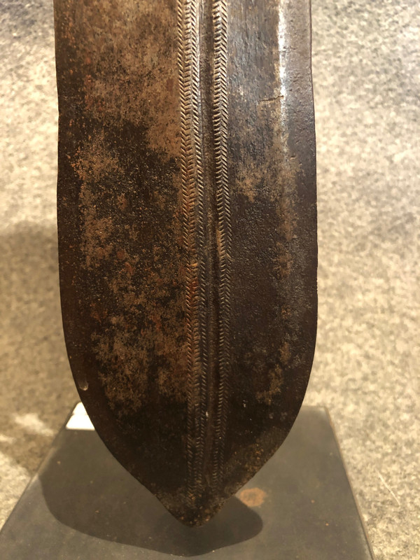 Glaive Poto ou N\'Gombe provenant de République Démocratique du Congo, XIXe siècle