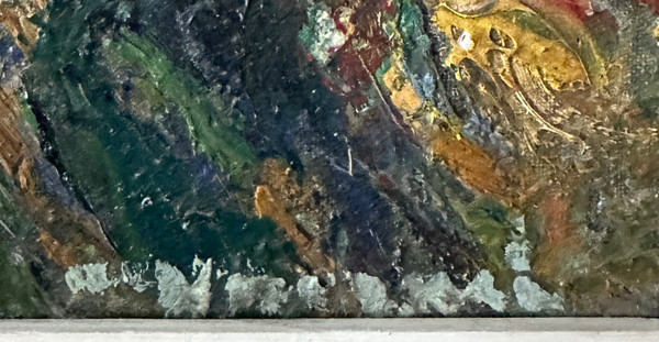 Arsene Sari, Huile Sur Panneau Bouquet De Fleurs (1895 - 1995)