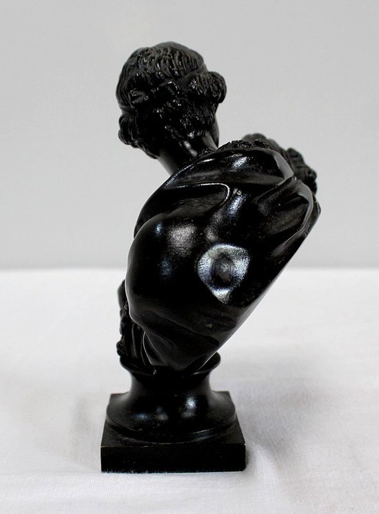  Bronzo "il bacio dato" dopo J-A. Houdon - Seconda metà del XIX secolo