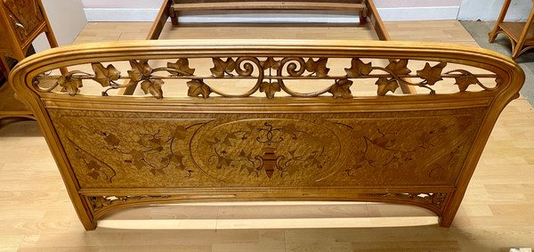 Lit Art Nouveau École de Nancy