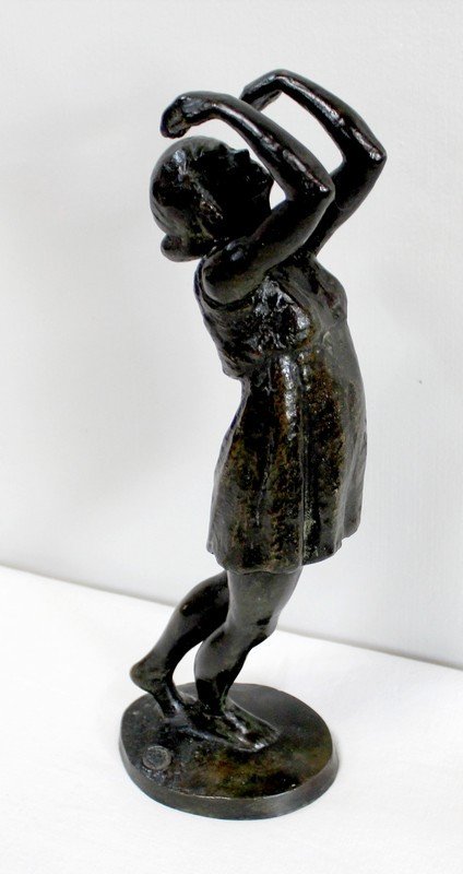  Bronze "the Dancer", by G. Halbout du Tanney - 1st part of the 20th century