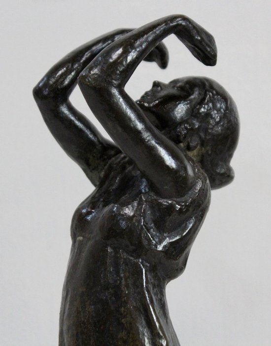  Bronze "the Dancer", by G. Halbout du Tanney - 1st part of the 20th century