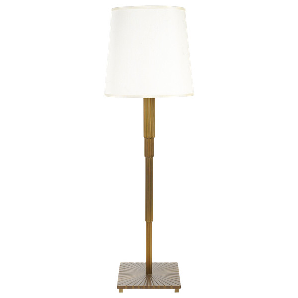 Lampe en bronze doré de style Art Déco