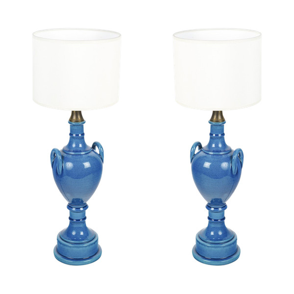 Coppia di lampade di Pol Chambost