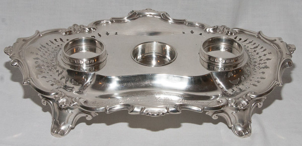 Calamaio vittoriano in argento