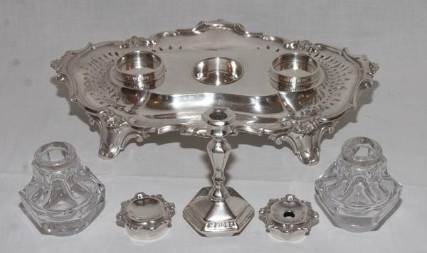 Calamaio vittoriano in argento