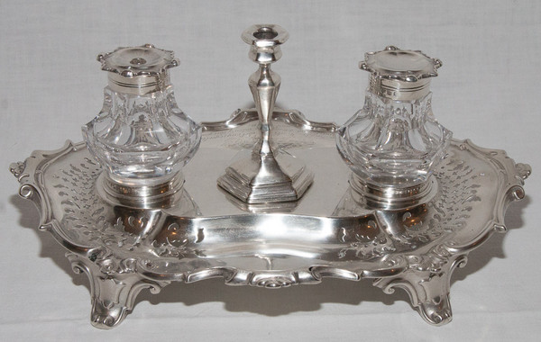 Calamaio vittoriano in argento