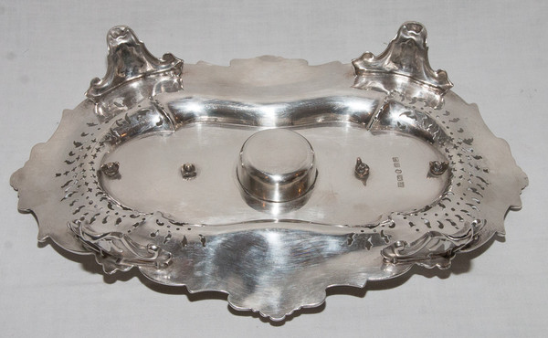 Calamaio vittoriano in argento