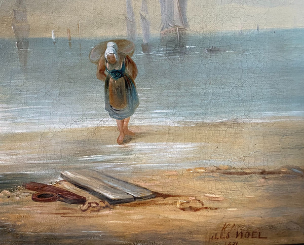 Painting by Jules Noël