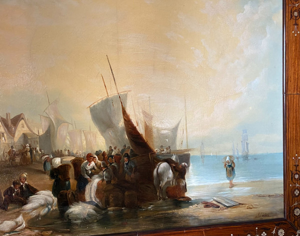 Painting by Jules Noël