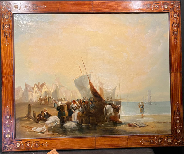 Painting by Jules Noël