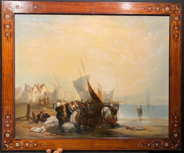 Painting by Jules Noël