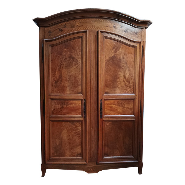 Louis XV walnut wardrobe