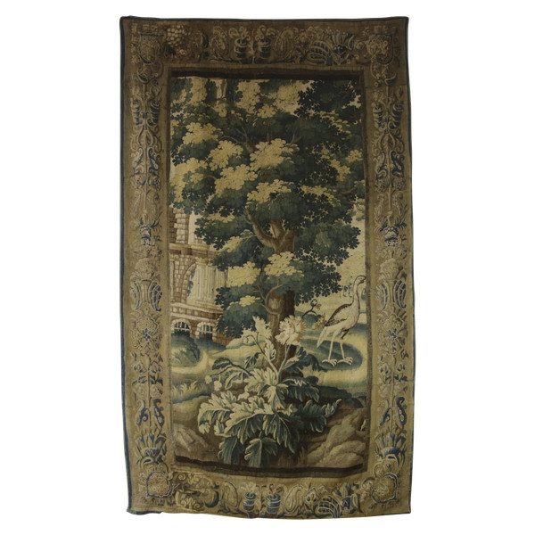 Tapisserie "Verdure" Aubusson, XVIIIe