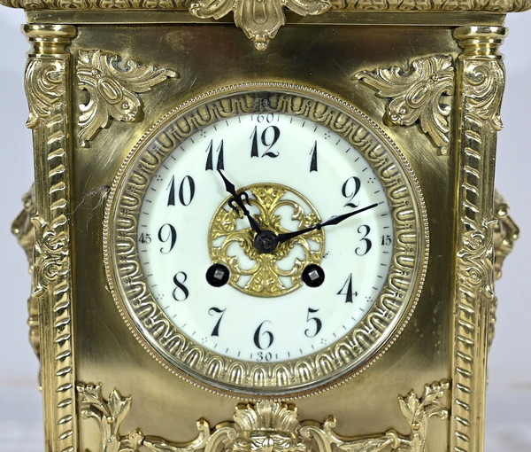 Gilt Bronze Fireplace Trim, stamped Japy Frères & Cie – Late 19th century