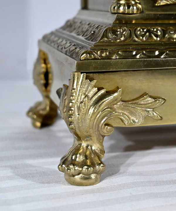 Gilt Bronze Fireplace Trim, stamped Japy Frères & Cie – Late 19th century