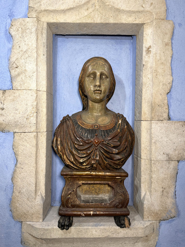 Pair Of Reliquary Busts Of Saints Sylvia And Gordian - Late 17th Century